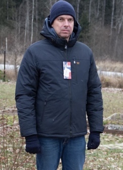 Мужская зимняя куртка с отстегивающимся капюшоном большая 3