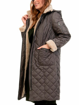Женское пальто стеганое 701360 большая 3