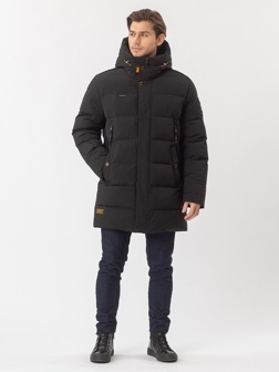 Зимняя куртка мужская длинная стеганая большая 2