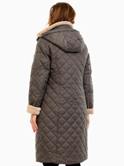 Женское пальто стеганое 701360 большая 5