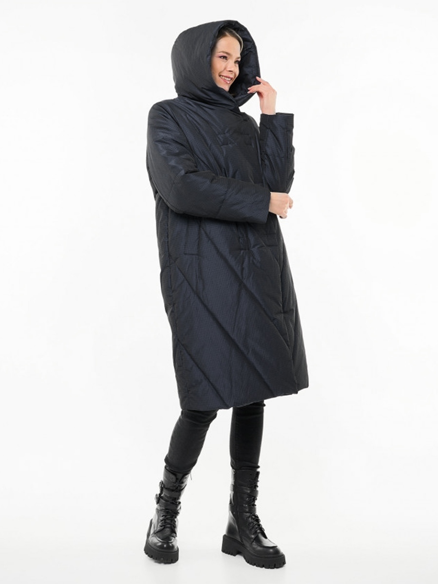Лучшее женское пальто черное большая 2